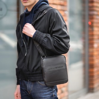 Мужская барсетка из эко-кожи СК, удобная сумка через плечо, стильная сумка
Описа. . фото 3