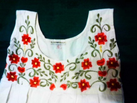 Вышиванка Вишиванка для девочки 4 лет платье.. . фото 3