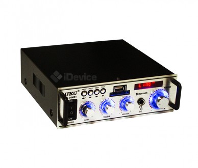 Усилитель звука UKC SN-004BT – стереофонический интегральный усилитель для. . фото 2