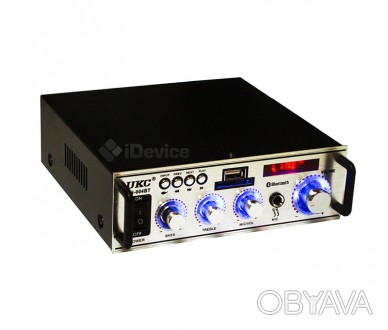 Усилитель звука UKC SN-004BT – стереофонический интегральный усилитель для. . фото 1