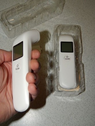 Бесконтактный инфракрасный термометр MD1741.
Для измерения температуры головы.
О. . фото 6