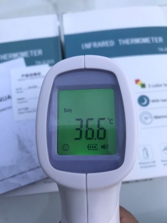 Термометр инфракрасный, термометр бесконтактный, термометр медицинский

Точный. . фото 2