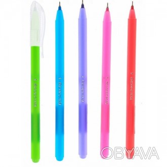 Ручка масляная 1Вересня Soft Touch синяя 411079
 
Практичная шарикова ручка 1Вер. . фото 1