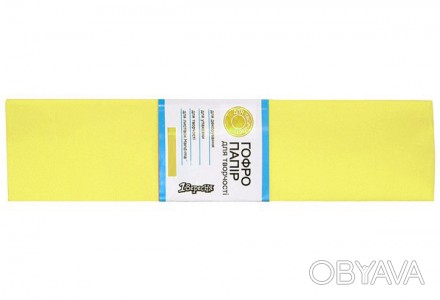 Папір ГОФРО 1 Вересня 55% жовтий (50см*200см) 701514
 
Гофрований папір - це від. . фото 1