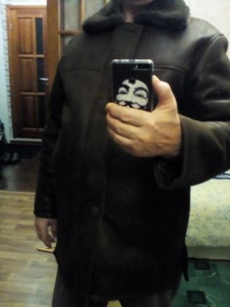 Мужская куртка бренда "Bastion" (Євросаюз, Естонія) из экозамши на иcк. . фото 2