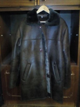 Мужская куртка бренда "Bastion" (Євросаюз, Естонія) из экозамши на иcк. . фото 3