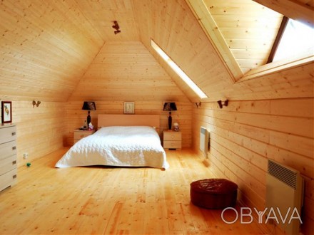 Дошка для підлоги, виготовлена з деревини сосни, шпунтована. Сорти: 1-й та 2-й з. . фото 1