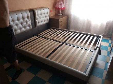 Двуспальная кровать (King Size) с подъемным механизмом (механическим приводом).
. . фото 5