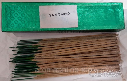 Натуральные ароматические палочки "Агаровое дерево" Agar Wood 100 грамм Индия
Ма. . фото 1