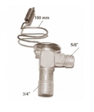 ТРВ (конус) кондиционераТРВ (Вход 5/8 Flare конус, выход 3/4 - Flare конус) для . . фото 6