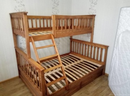 Цена указана за кровать в размере 90*190/140*190 см, Без ящиков, Без матрасов в . . фото 5