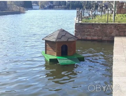 Ми пропонуємо будинки для качок, лебедів на воді.
 відмінної якості різних конс. . фото 1