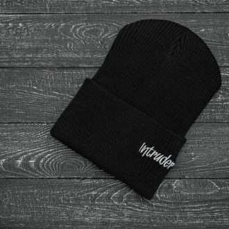 
 Комплект шапка+ перчатки+ ключница в подарок!
Шапка " Intruder " черная:
- Сос. . фото 5
