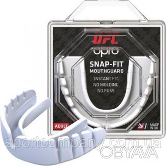 Капа OPRO Junior Snap-Fit UFC Hologram White (art.002263002)
Предназначение: для. . фото 1