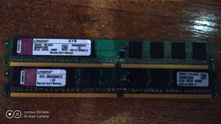Оперативная память
фирменная SAmsung\kingston
поколение DDR2
частота 800Мгц ,. . фото 4