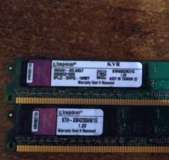 Оперативная память
фирменная SAmsung\kingston
поколение DDR2
частота 800Мгц ,. . фото 2