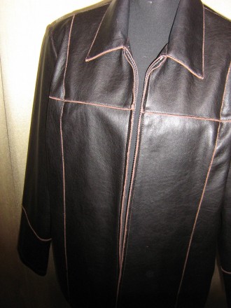 Стильная куртка, со спец. эффектом потертости швов.. . фото 4