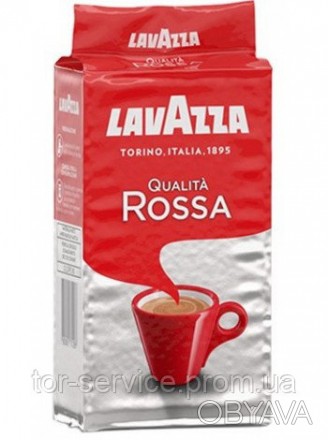 Молотый кофе Lavazza Qualita Rossa 250 гр ― популярнейший бленд отборной африкан. . фото 1