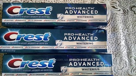 Продаю нові зубні пасти з США  Crest Pro   Health Advanced (США)
Маса-   170 гр. . фото 1