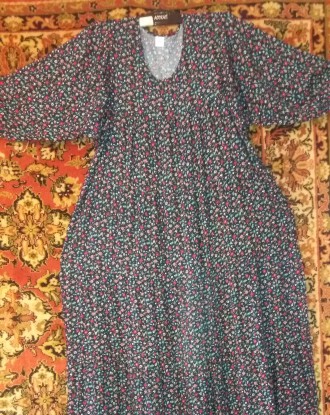 Платье штапельное "Saimeiqi" (Китай).
Фасон: рукав слегка с припущенн. . фото 3