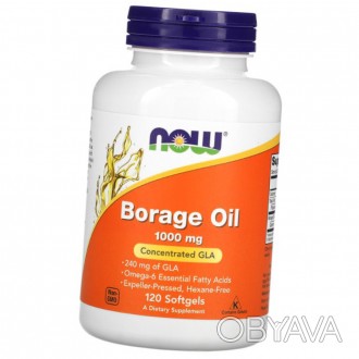 
NOW Borage Oil 1000 mg 120 softgels
✅Только оригинальная продукция, отправка в . . фото 1