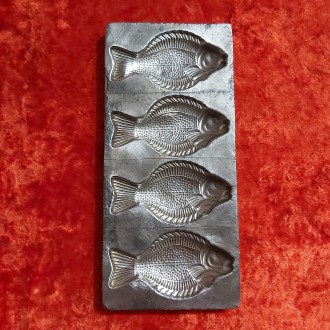 Старинная форма молд *Рыбы* для кулинарии,декора.Винтажная посуда.Европа.Продажа. . фото 2