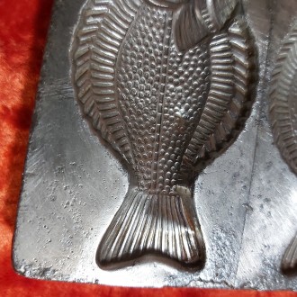 Старинная форма молд *Рыбы* для кулинарии,декора.Винтажная посуда.Европа.Продажа. . фото 12