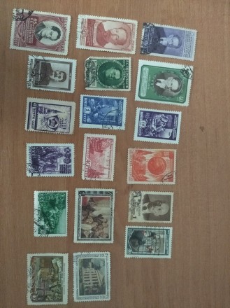 Коллекция почтовых марок СССР 1942-1980,около 300 шт разных годов,фото по Вайбер. . фото 6