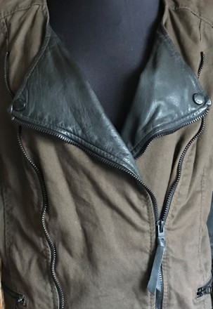 Очень стильная куртка-косуха от немецкого бренда премиум класса Tigha. Оригинал.. . фото 7