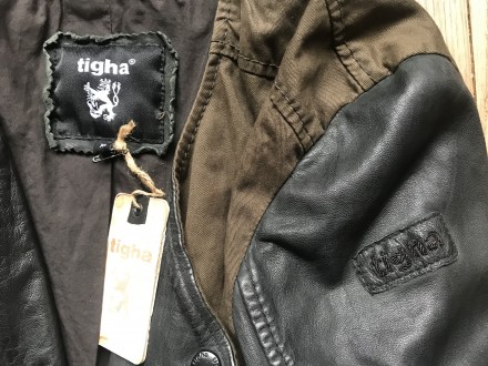 Очень стильная куртка-косуха от немецкого бренда премиум класса Tigha. Оригинал.. . фото 5