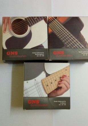 Комплекты из 7 струн для:
- акустической (концертной) гитары. 1-4 струны нейлон. . фото 2