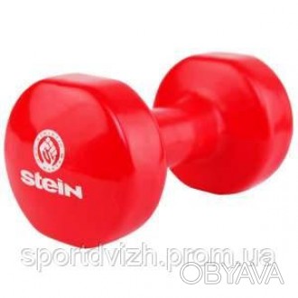 Гантель виниловая Stein 8 кг красная
Виниловая гантель 8 кг - для дома и фитнес-. . фото 1