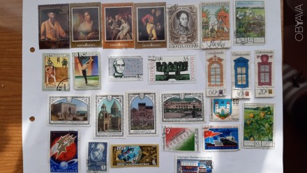 Продам марки СССР - 5 грн. за одну, имеются не гашенные,(спорт,птицы, животные,т. . фото 4