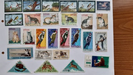 Продам марки СССР - 5 грн. за одну, имеются не гашенные,(спорт,птицы, животные,т. . фото 3