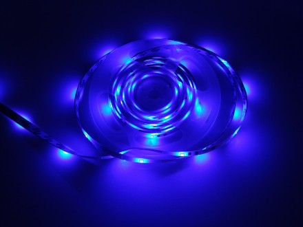 Влагозащищенная светодиодная лента RGB LED Strip SMD 3528                       . . фото 10