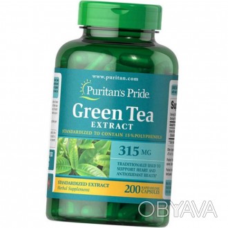 Экстракт зеленого чая Puritan's Pride Green Tea Extract 200 капсул
✅Только ориги. . фото 1
