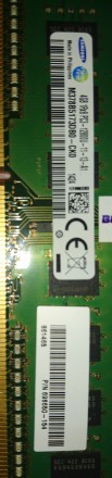 Оперативная память Samsumg DDR3-1600
2 планки по 4096MB

Цена указана за 2 пл. . фото 3