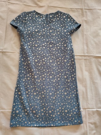 Продам платье Gloria Jeans, на 9,10,11,12 лет, рост от146 до 152. Цвет серо-сини. . фото 3