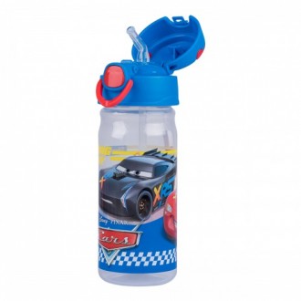 Бутылка для воды Cars 707371 - выполнена из качественного и экологически чистого. . фото 3