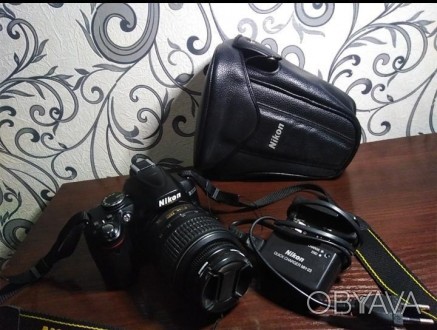 Продаю фотоаппарат Nikon D3000. В комплекте светофильтр Японский для съёмки в ма. . фото 1