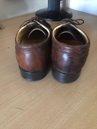 Продам б/у мужские туфли (мокасины, ботинки) броги Оксфорды limerick.

Цвет - . . фото 6