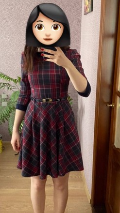 Платье с принтом "шотландская клетка". Киев. фото 1 Платье с принтом "шотландская клетка". Киев. фото 1