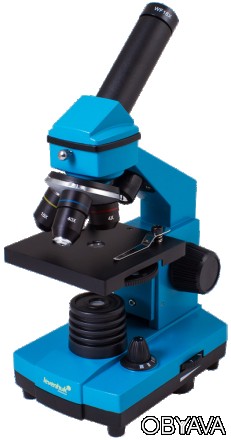 Стильный и современный микроскоп Levenhuk Rainbow 2L PLUS Azure\Лазурь не остави. . фото 1