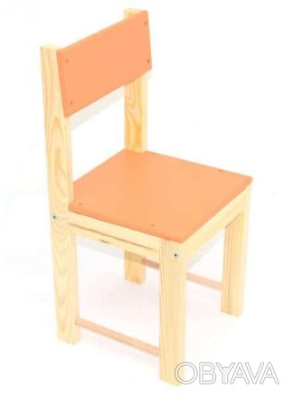 Стульчик детский №28 (1) "ИГРУША" оранжевый, (Украина)
Детский стул деревянный -. . фото 1