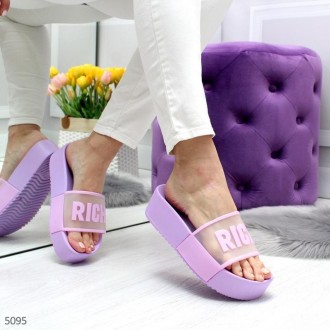 Женские Сиреневые Шлепанцы Rich. Одесса. фото 1 Женские Сиреневые Шлепанцы Rich. Одесса. фото 1