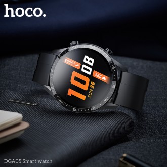 Hoco DGA05 - це зручний багатофункціональний розумний годинник зі. . фото 8