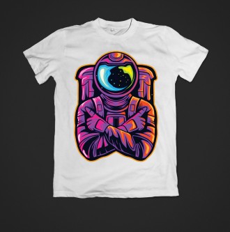 Футболка женская с принтом Space. Киев. фото 1 Футболка женская с принтом Space. Киев. фото 1