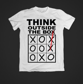 Футболка женская с принтом Think. Киев. фото 1 Футболка женская с принтом Think. Киев. фото 1