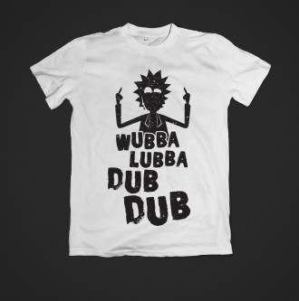 Футболка женская с принтом wubba lubba. Киев. фото 1 Футболка женская с принтом wubba lubba. Киев. фото 1