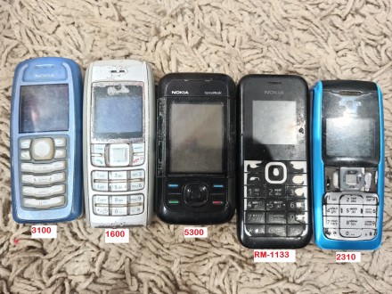 Продам 5 кнопочных телефонов Nokia в рабочем состоянии (кроме №3).
Больше фото . . фото 2